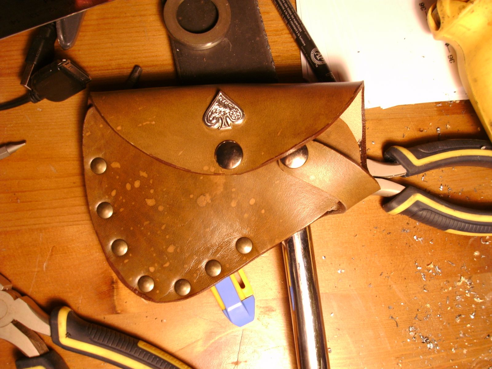 Waterproofing Embossed Leather. How Do I Do That?